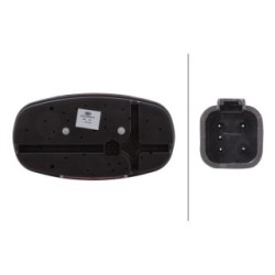 Combination Rear Light - HELLA 2VB 343 640-127