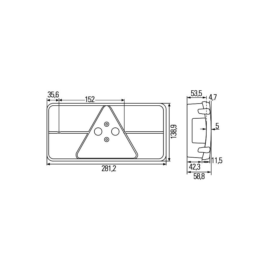 Combination Rear Light - HELLA 2VB 341 032-141