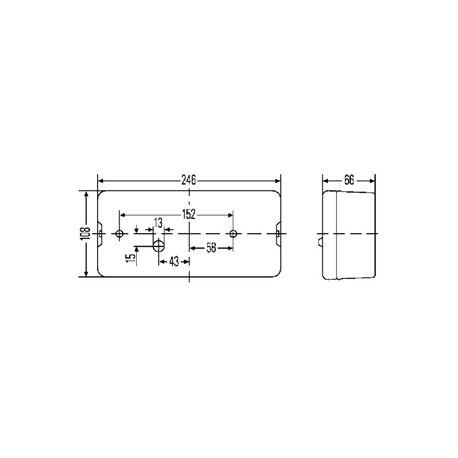 Combination Rear Light - HELLA 2VB 007 547-171
