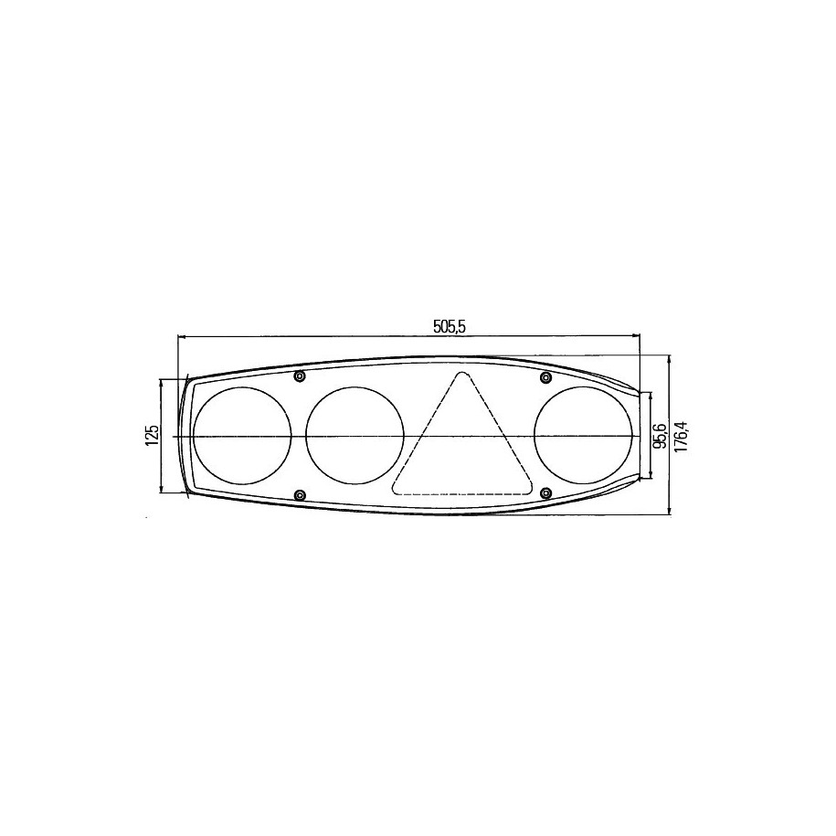 Combination Rear Light - HELLA 2VA 341 419-167