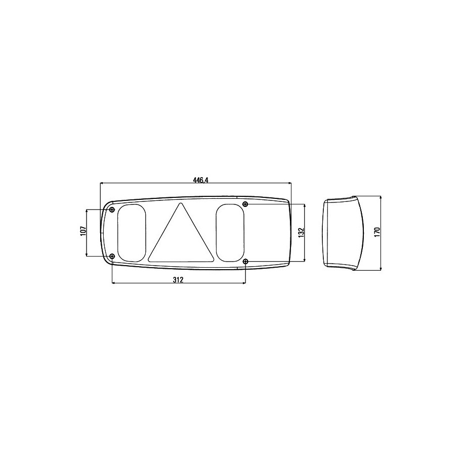 Combination Rear Light - HELLA 2VA 007 502-011