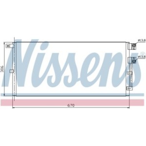 Condenser - Nissens 94916