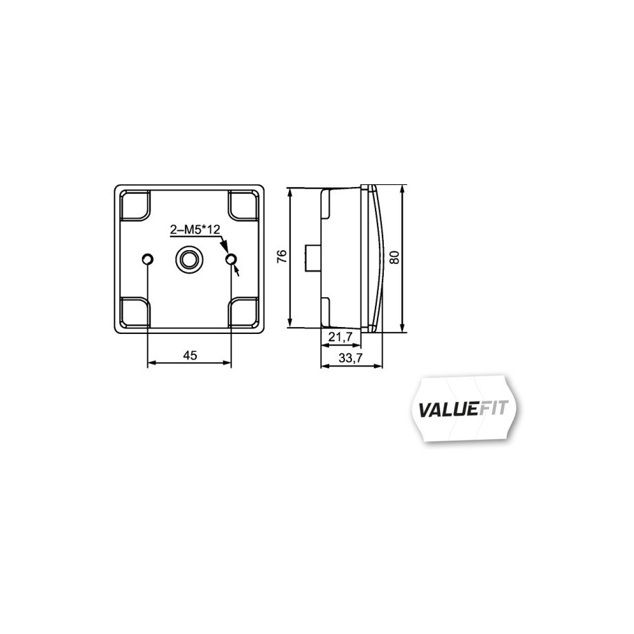 Direction Indicator - HELLA 2SW 357 029-121