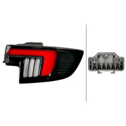 Combination Rear Light For VAUXHALL - HELLA 2SK 014 994-121