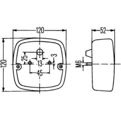 Combination Rear Light - HELLA 2SE 002 514-171