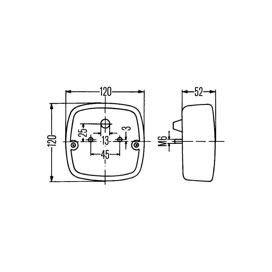 Combination Rear Light - HELLA 2SE 002 514-171