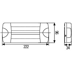 Combination Rear Light - HELLA 2SD 980 602-211