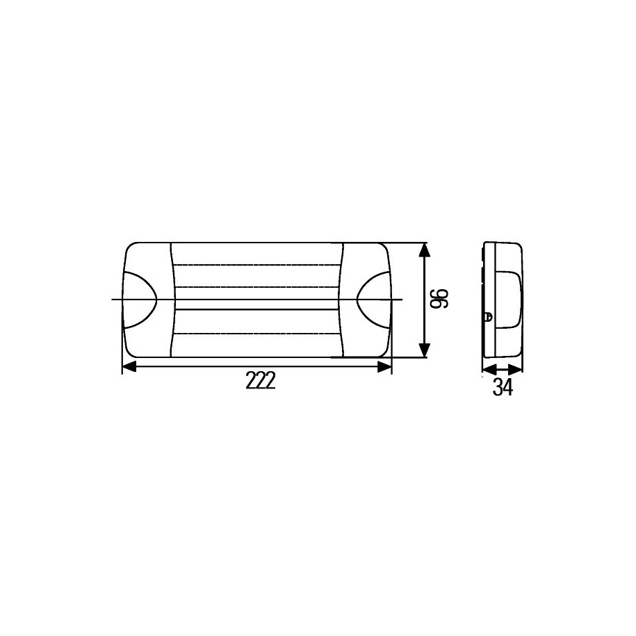 Combination Rear Light - HELLA 2SD 980 602-211
