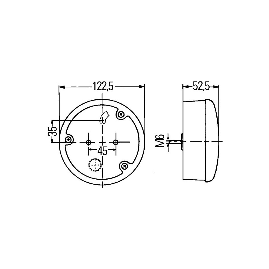Combination Rear Light - HELLA 2SD 964 169-331