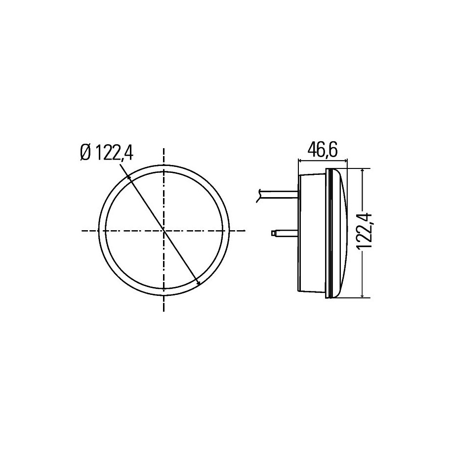 Combination Rear Light - HELLA 2SD 344 200-311