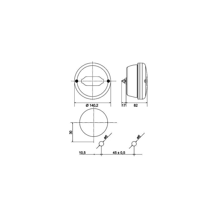 Combination Rear Light - HELLA 2SD 013 155-001