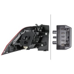Combination Rear Light For VW - HELLA 2SD 012 519-041