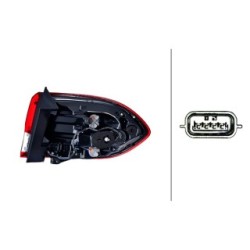 Combination Rear Light For RENAULT - HELLA 2SD 012 311-111