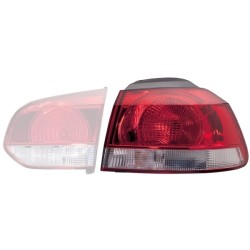 Combination Rear Light For VW - HELLA 2SD 009 922-101