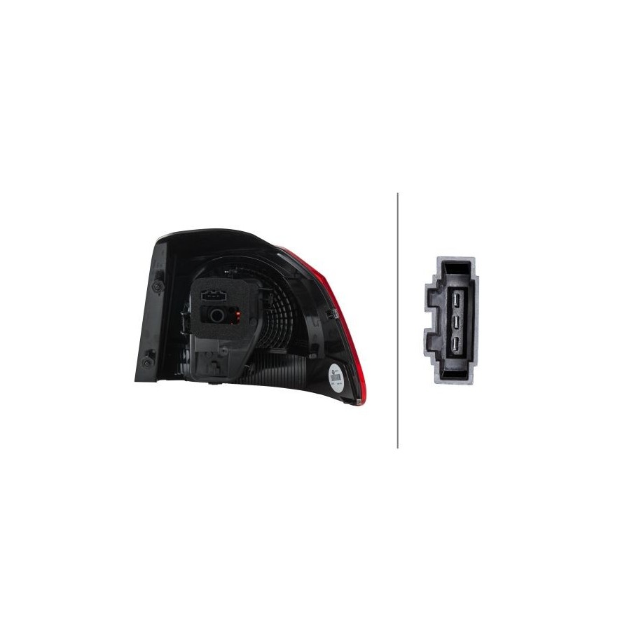 Combination Rear Light For VW - HELLA 2SD 009 922-091