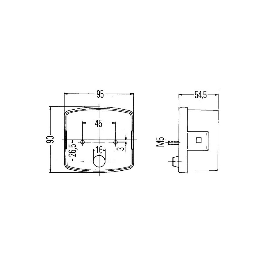 Combination Rear Light - HELLA 2SD 002 776-231