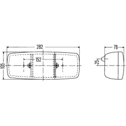 Combination Rear Light - HELLA 2SD 001 699-061