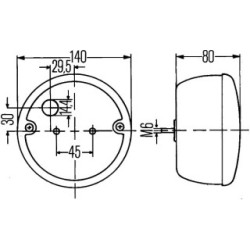 Combination Rear Light - HELLA 2SD 001 685-211