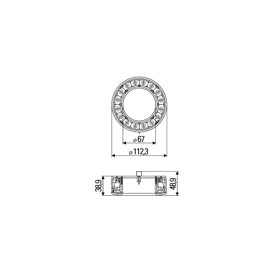 Tail Light - HELLA 2SB 009 362-011