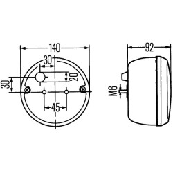 Combination Rear Light - HELLA 2SB 001 423-097