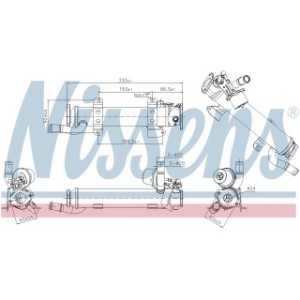 Heat Exchanger - Nissens 989277