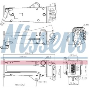 Heat Exchanger - Nissens 989284