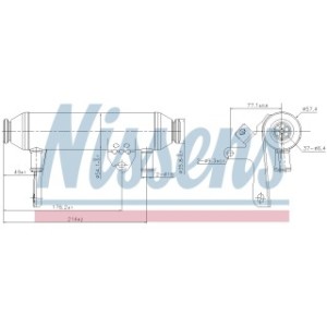 Heat Exchanger - Nissens 989292