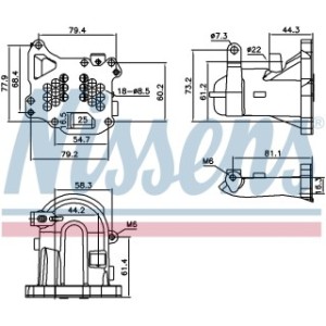 Heat Exchanger - Nissens 989313