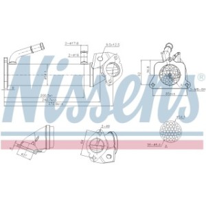 Heat Exchanger - Nissens 989322