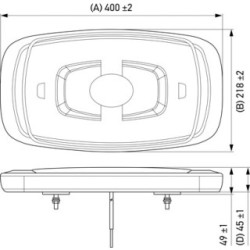 Warning Light - HELLA 2RL 014 565-011