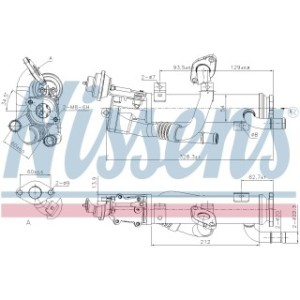 Heat Exchanger - Nissens 989329