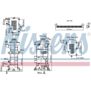 Heat Exchanger - Nissens 989374