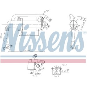 Heat Exchanger - Nissens 989397