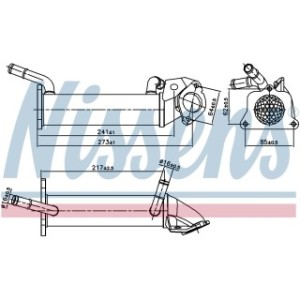 Heat Exchanger - Nissens 989401