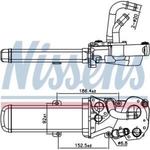 Heat Exchanger - Nissens 989412