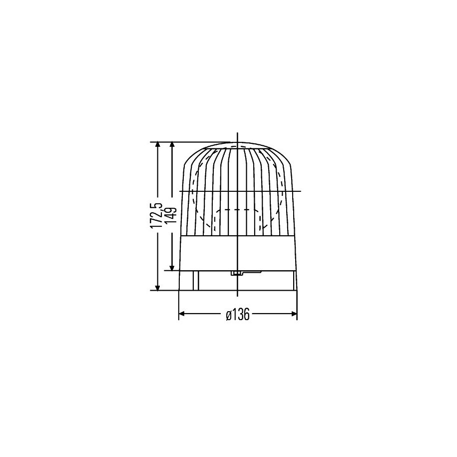Rotating Beacon - HELLA 2RL 007 552-001