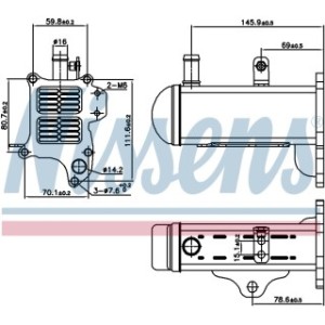 Heat Exchanger - Nissens 989425