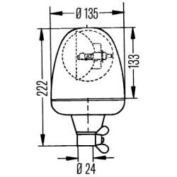 Rotating Beacon - HELLA 2RL 006 846-011
