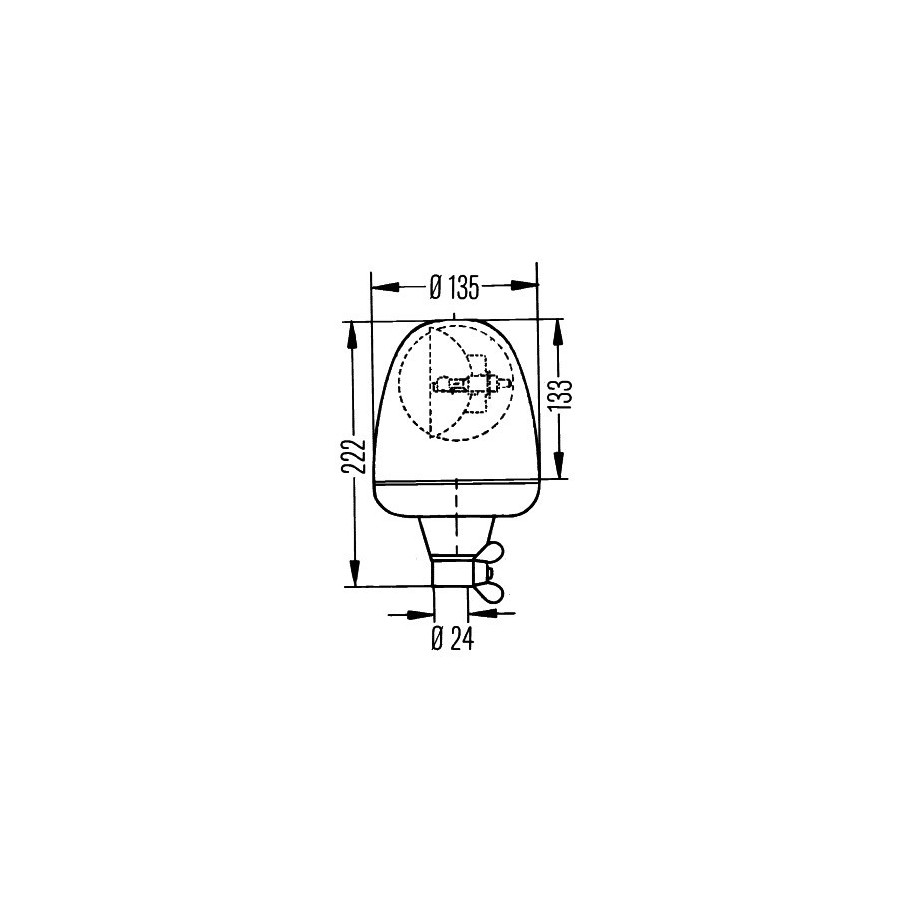 Rotating Beacon - HELLA 2RL 006 846-011