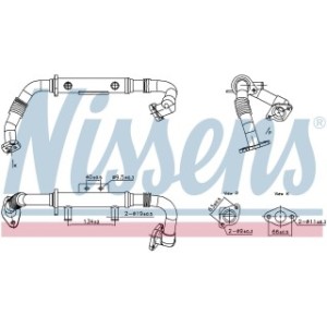 Heat Exchanger - Nissens 989428