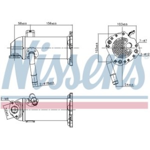 Heat Exchanger - Nissens 989431