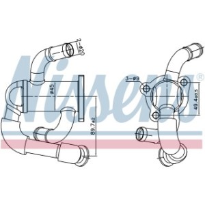 Heat Exchanger - Nissens 989433
