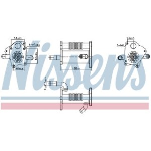 Heat Exchanger - Nissens 989446