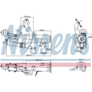 Heat Exchanger - Nissens 989448