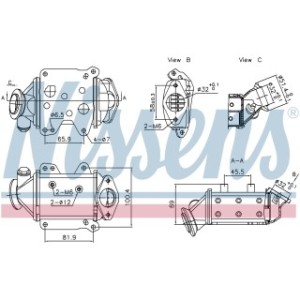 Heat Exchanger - Nissens 989457