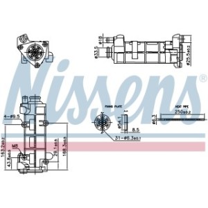 Heat Exchanger - Nissens 989458