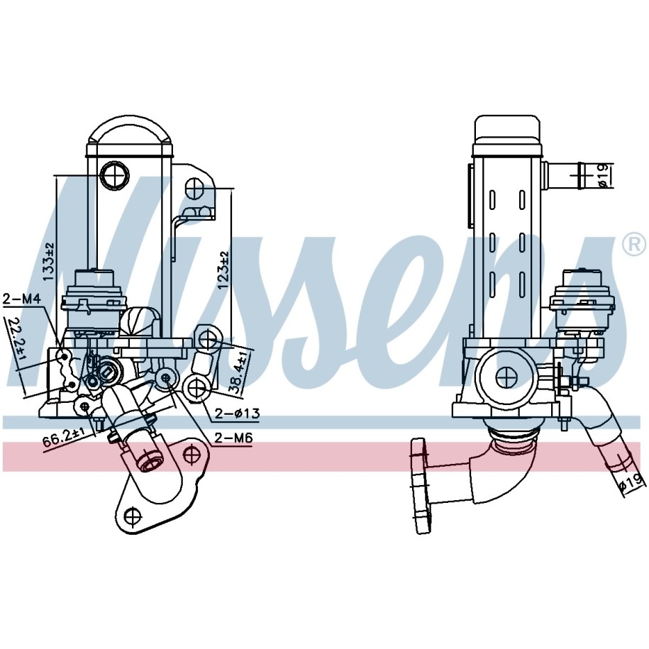 Heat Exchanger - Nissens 989461