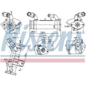 Heat Exchanger - Nissens 989474