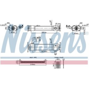 Heat Exchanger - Nissens 989476