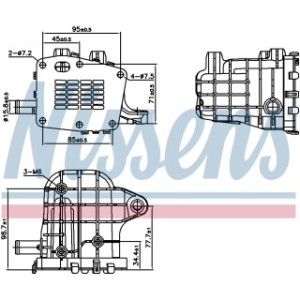 Heat Exchanger - Nissens 989481